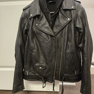 Harley-Davidson Black Leather Biker Jacket